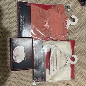 American girl doll brand new unopened dress up bundle